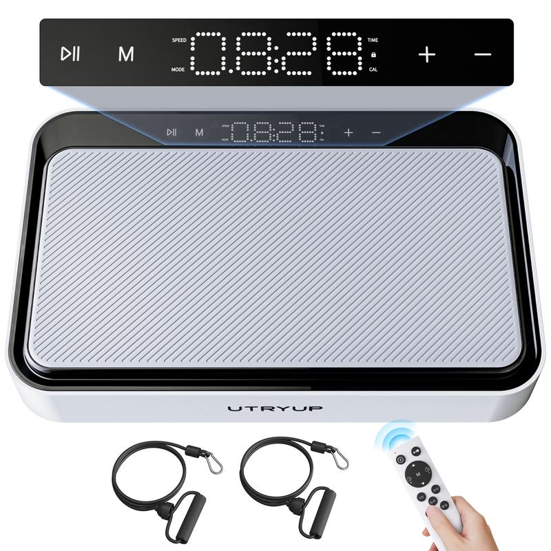 Merach Square Vibration Plate Exercise Machine 265Lbs Capacity, Comfortable Lymphatic Drainage for Full Body Workout, Home Gym Fitness Equipment, Ideal for Gift, Tiktokshopblackfriday